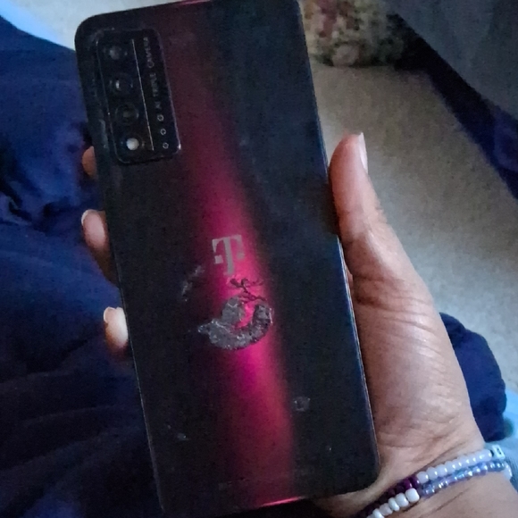 Black and Pink Smartphone